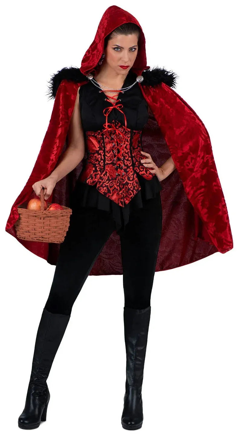 Disfraz de Caperucita Roja con Corsé para Mujer Caperucita Roja Viving
