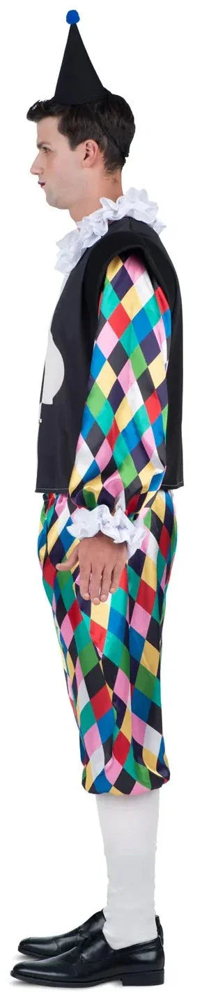 Disfraz de Arlequín Multicolor para Hombre Arlequines y Bufones Viving