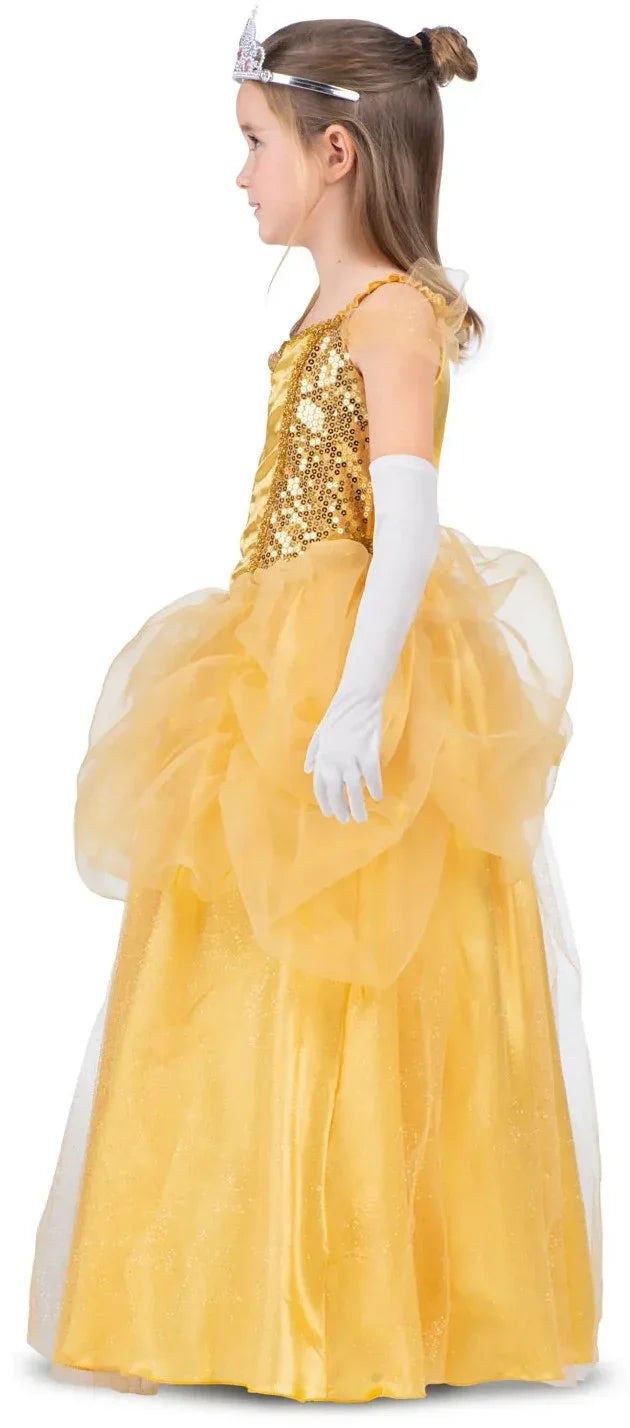 Disfraz de Princesa Bella Elegante para Niña Bella Viving