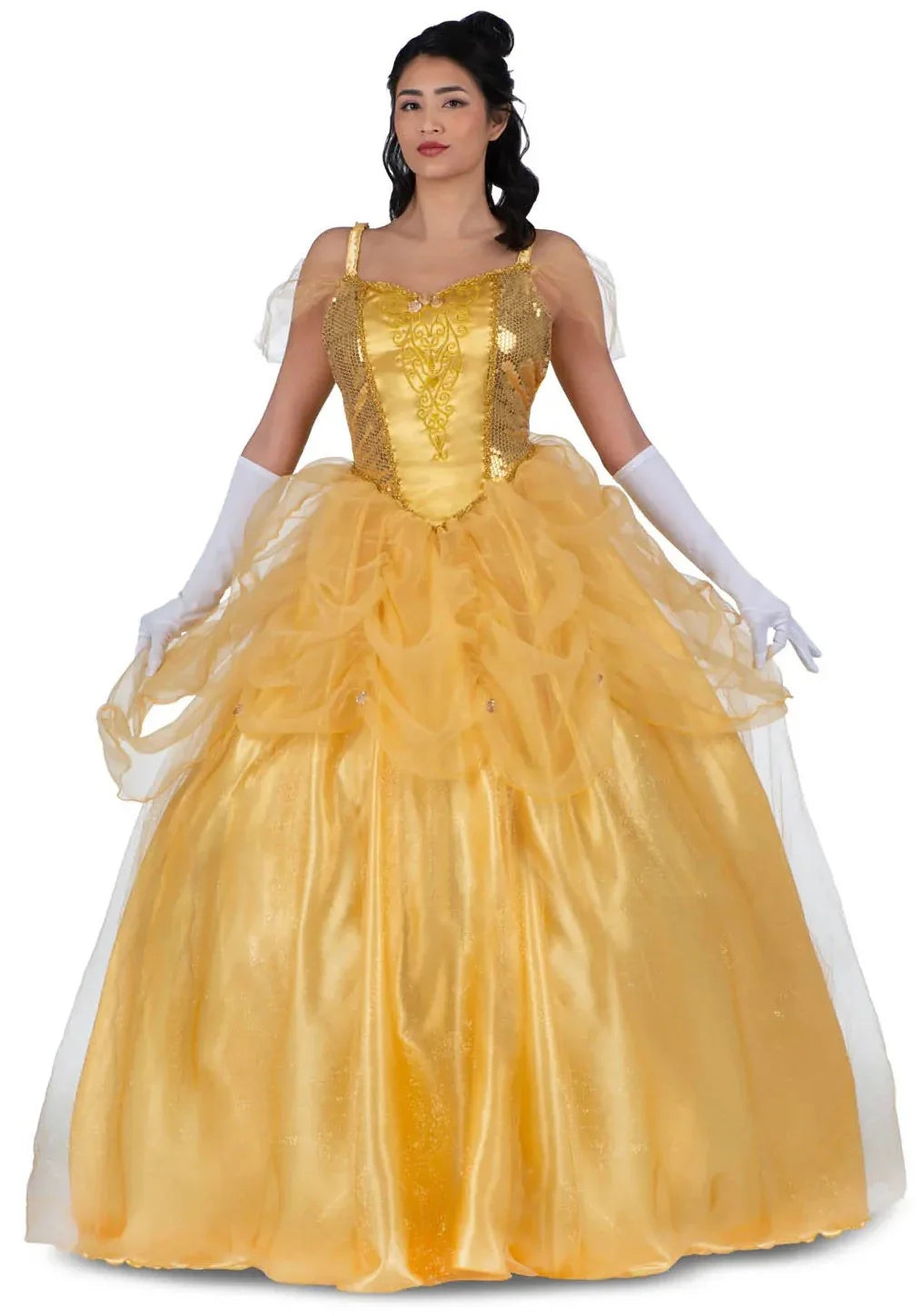 Disfraz de Princesa Bella Elegante para Mujer Bella Viving