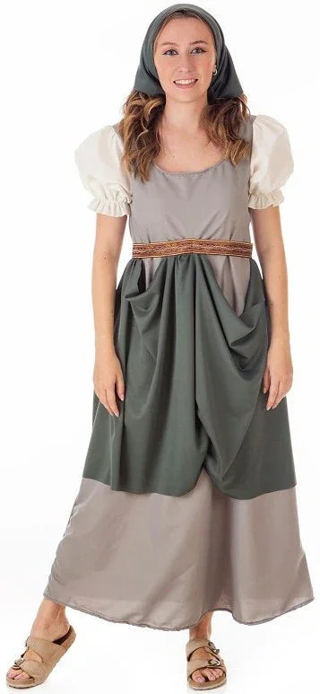 Disfraz de Frutera Medieval para Mujer Taberneras y Campesinas Medievales Llopis