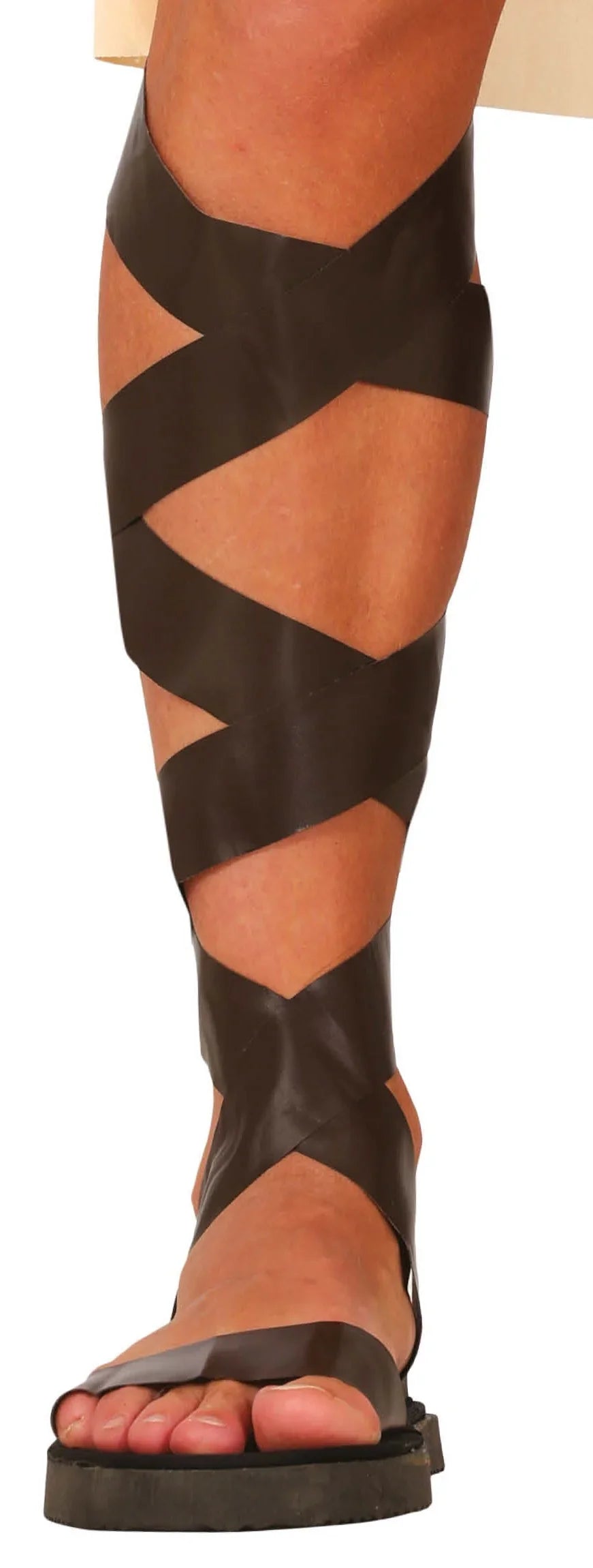 Sandalias Romanas de Polipiel Cubrezapatos y Botas Guirca