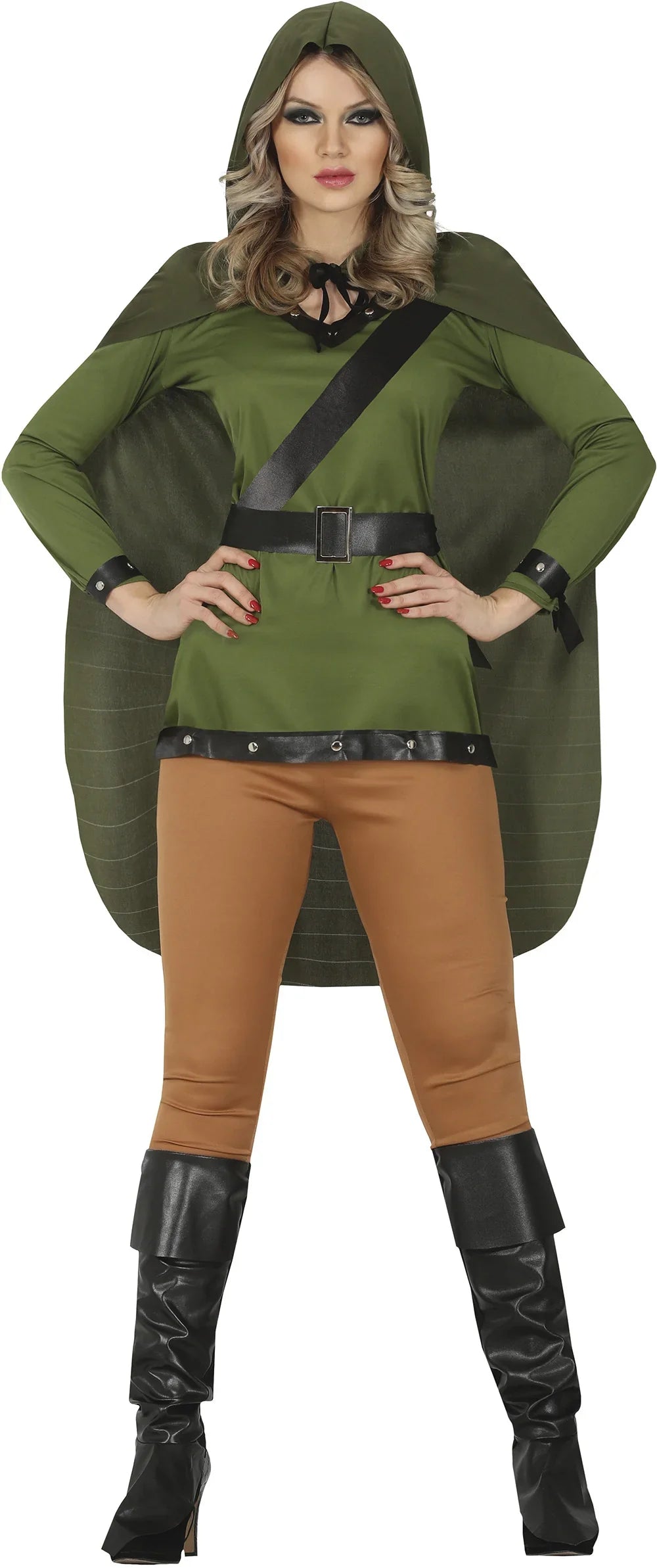 Disfraz de Arquera Forajida para Mujer Robin Hood y Arquero Guirca