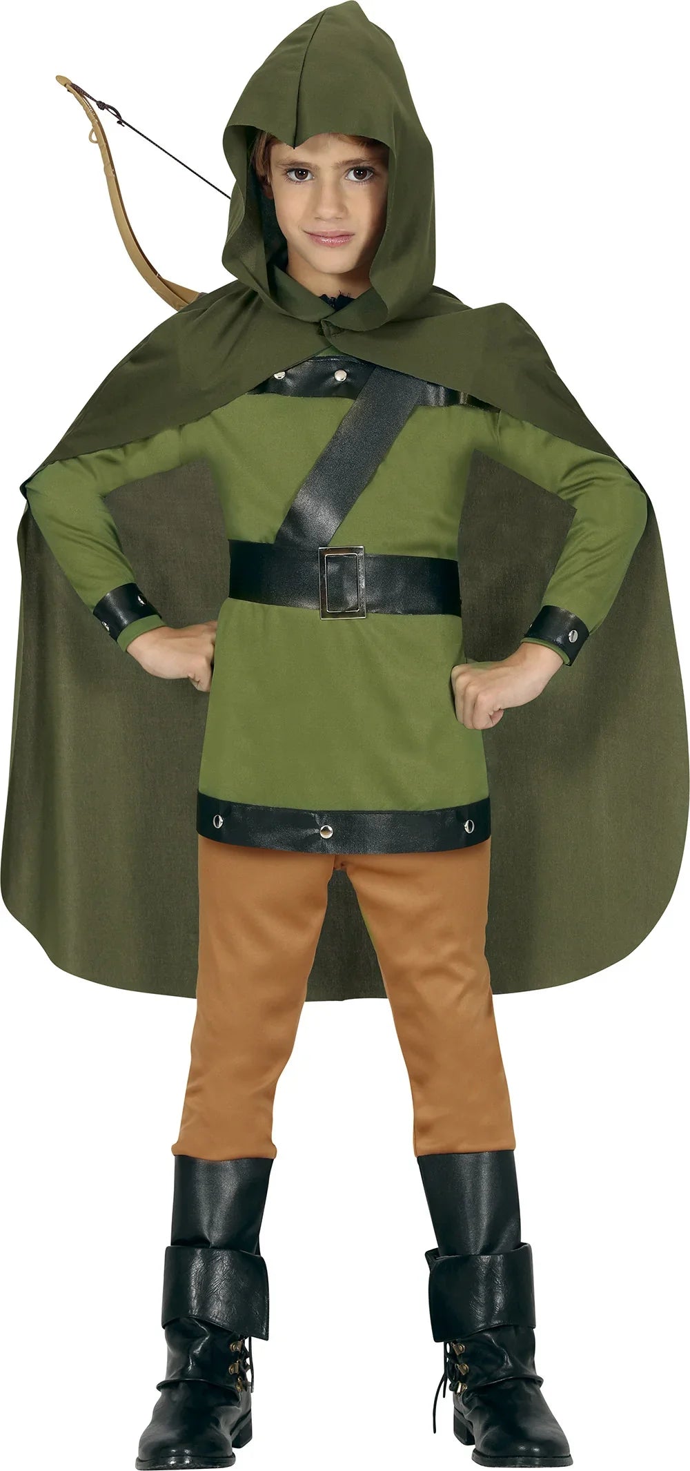 Disfraz de Arquero Forajido Infantil Robin Hood y Arqueros Infantiles Guirca