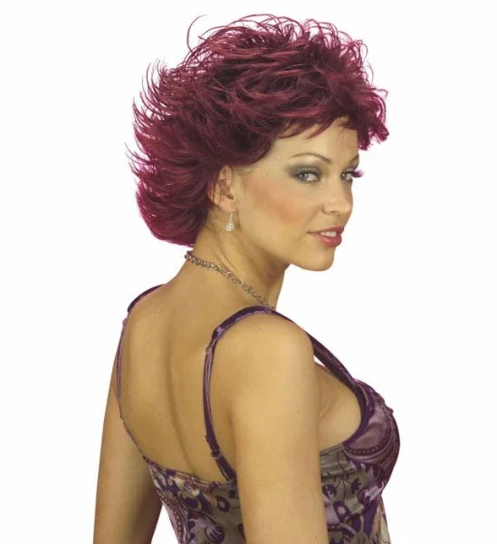 Peluca Caoba Corta Efecto Gomina COMPLEMENTOS Widmann