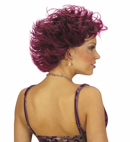 Peluca Caoba Corta Efecto Gomina COMPLEMENTOS Widmann