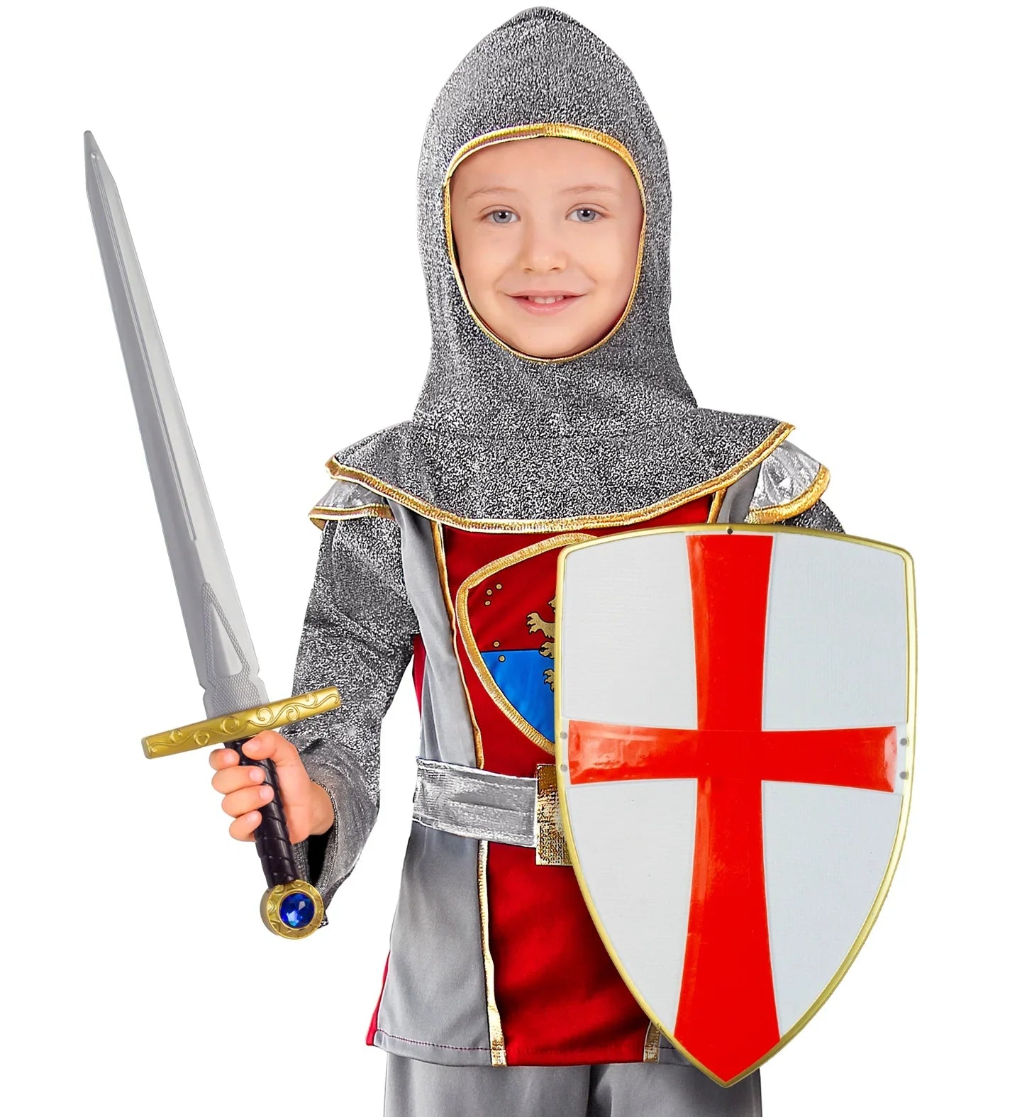 Espada y Escudo de Caballero Templario Infantil Complementos Medievales Widmann