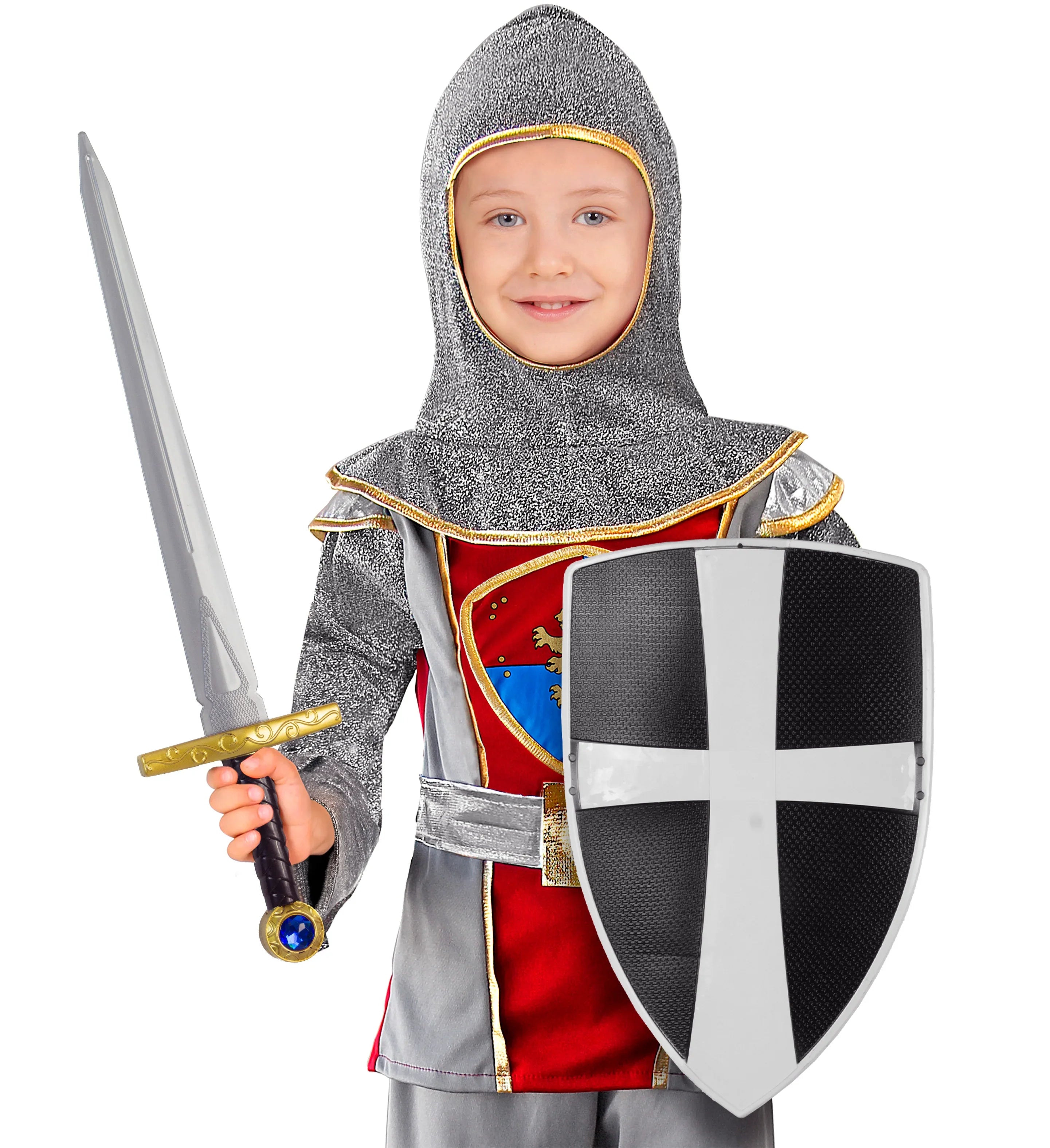 Espada y Escudo de Caballero Hospitalario Infantil Complementos Medievales Widmann