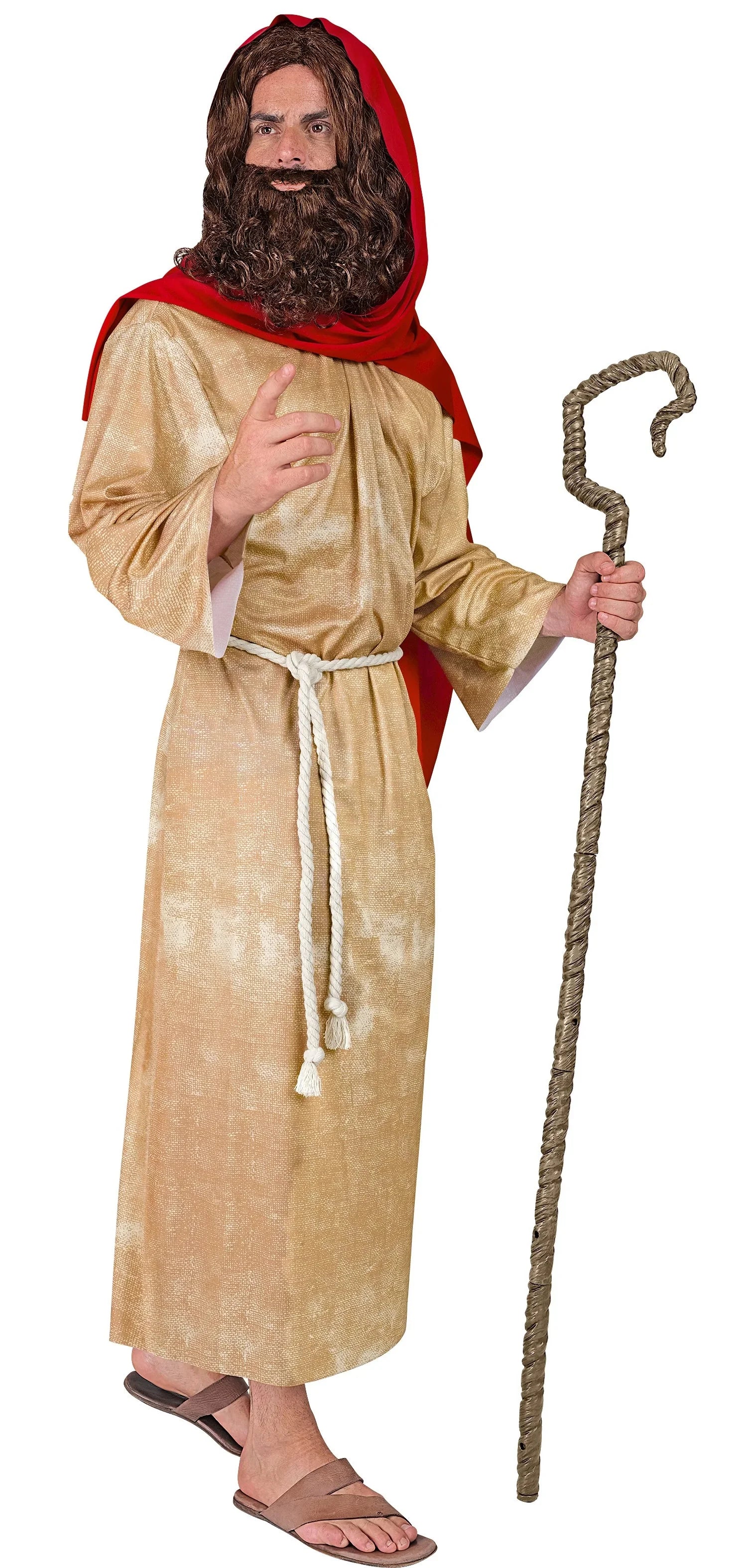 Bastón de Pastor Hebreo Desmontable de 146cm Pastores Widmann