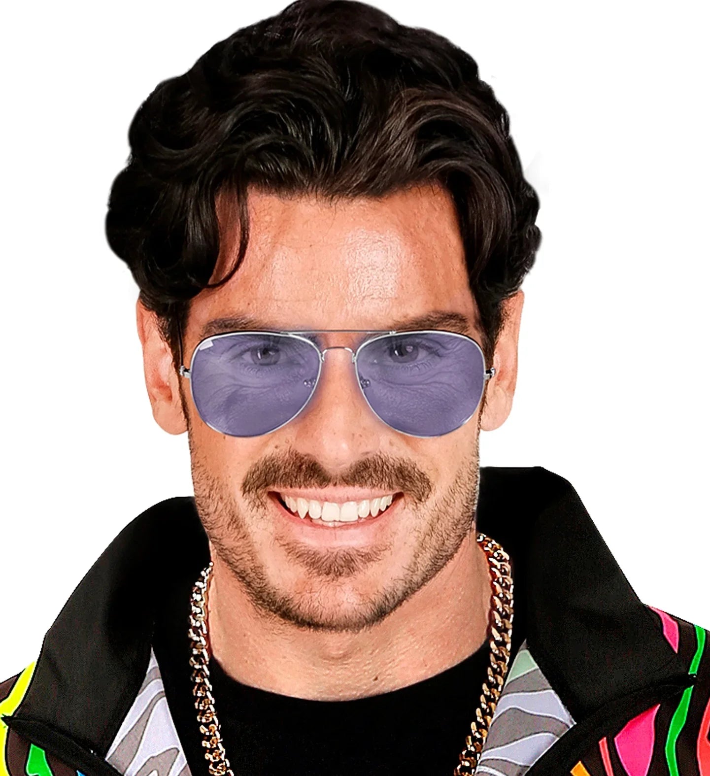 Gafas Aviador Metálicas con Lentes Azules Gafas Widmann