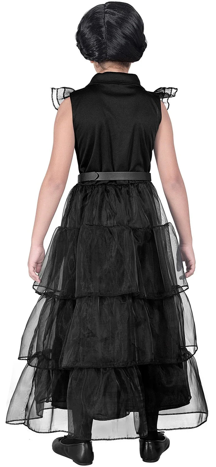 Disfraz de Miércoles Gótica Baile para Niña Miércoles Addams Widmann