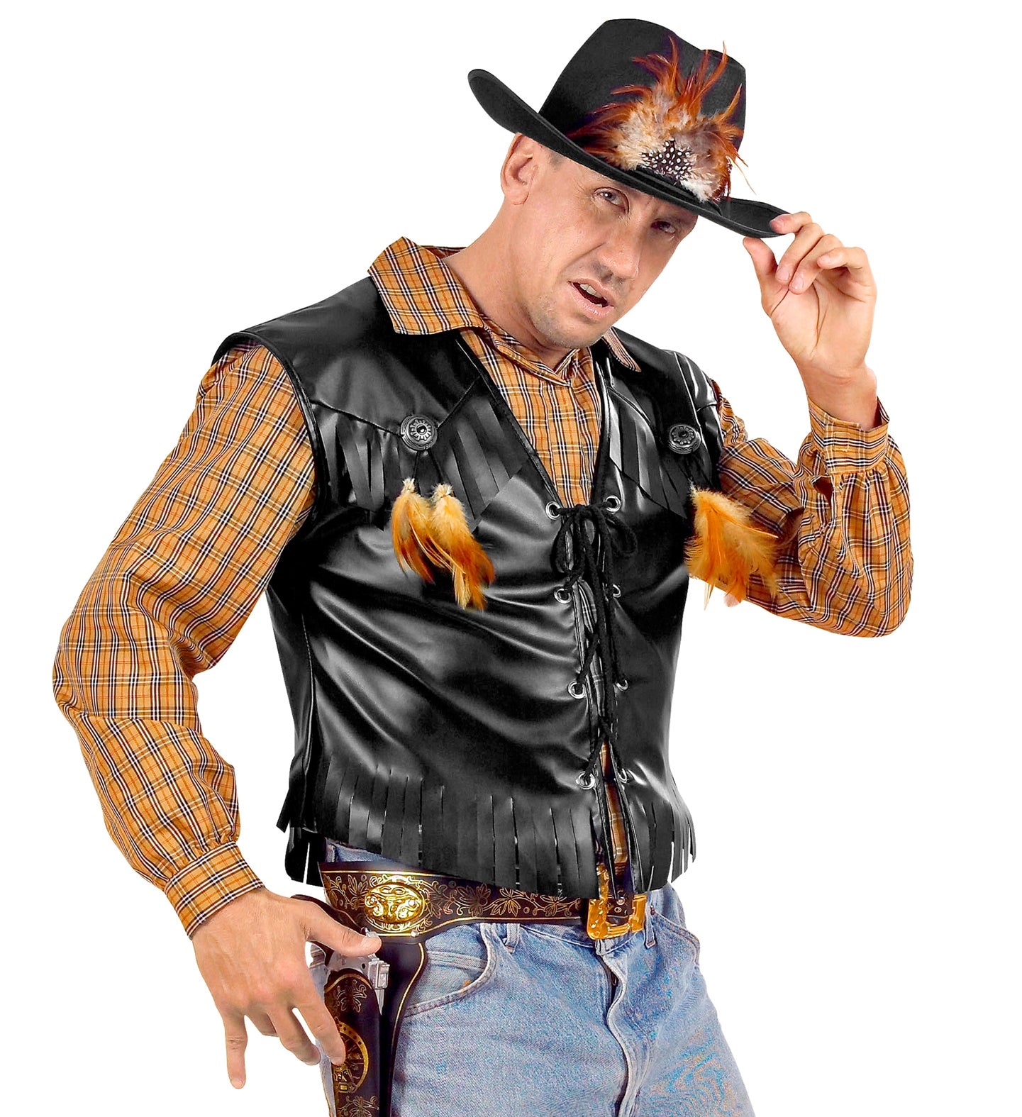 Chaleco de Cowboy para Hombre Chaquetas, Chalecos y Camisas Widmann