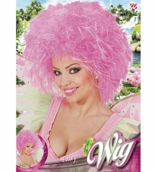 Peluca de Hada Rosa Fucsia COMPLEMENTOS Widmann