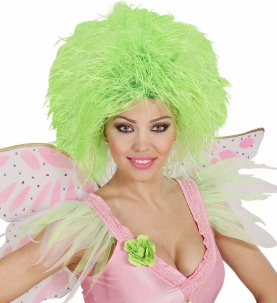 Peluca de Hada en Verde COMPLEMENTOS Widmann