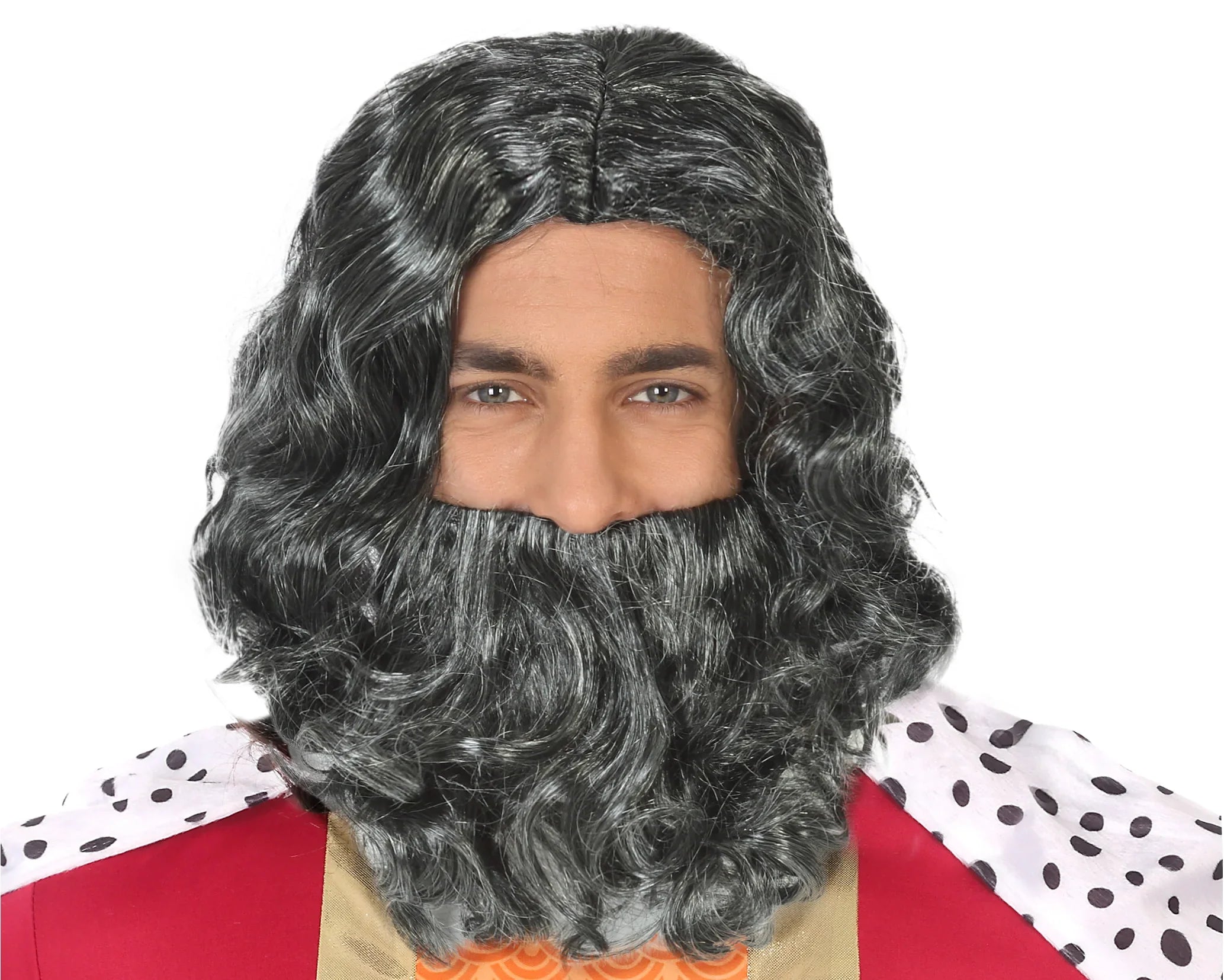 Peluca Gris con Barba Pelucas Canosas Atosa