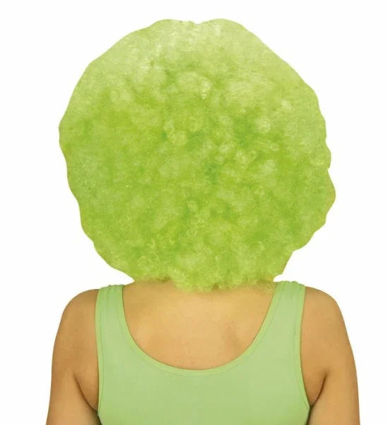 Peluca Afro Verde Lujo COMPLEMENTOS Widmann
