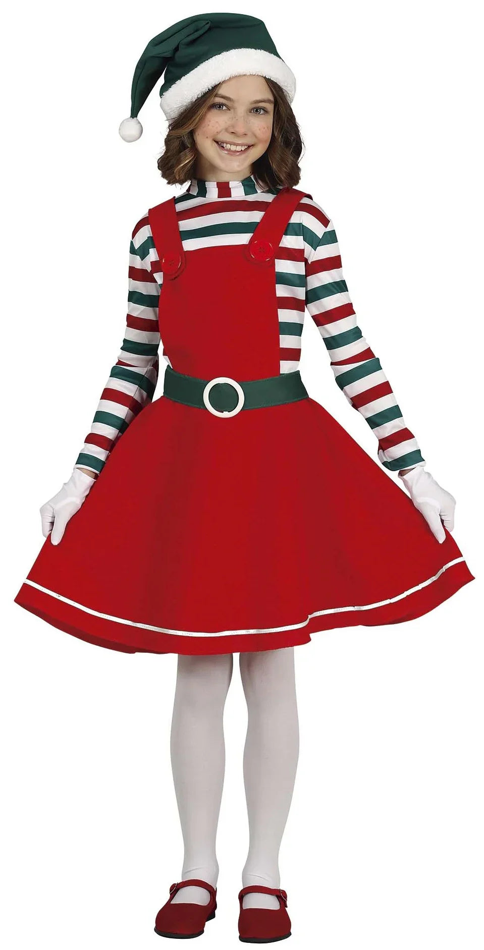 Disfraces para Grupo de Elfos de Papá Noel con Peto Elfos Navideños Disfraces Simon