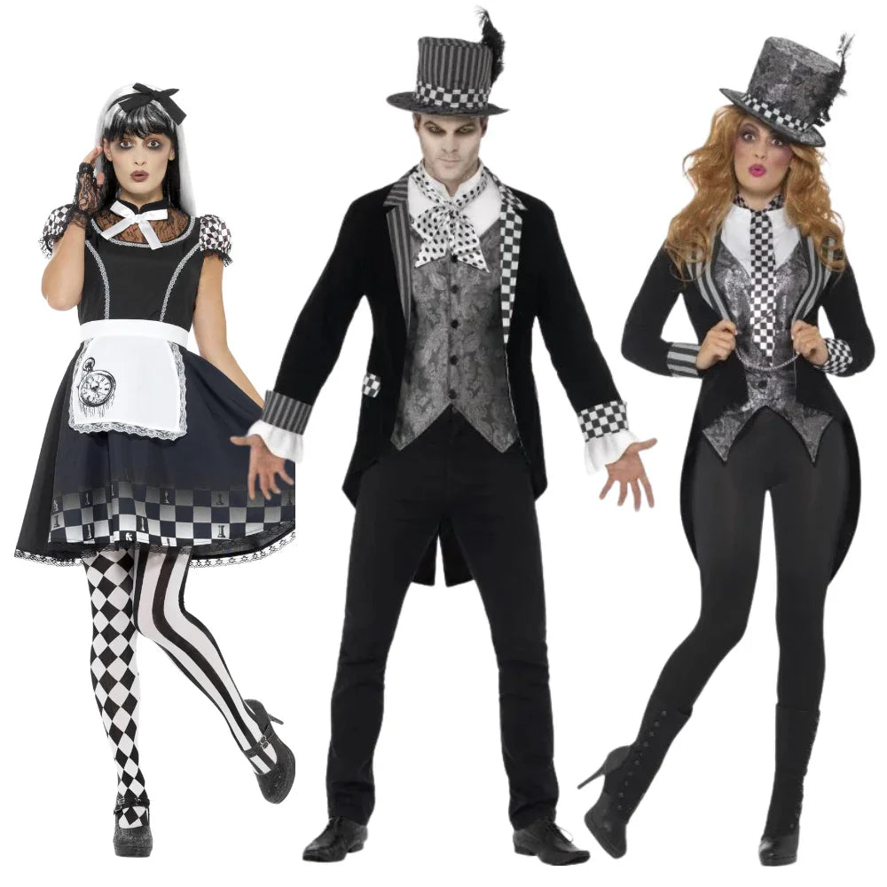 Disfraces para Grupo de Alicia en el País de las Maravillas Oscura Alicia en el País de las Maravillas Disfraces Simon