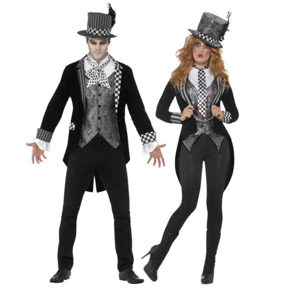 Disfraces en Pareja de Sombrereros Locos Oscuros Sombrerero Loco Disfraces Simon