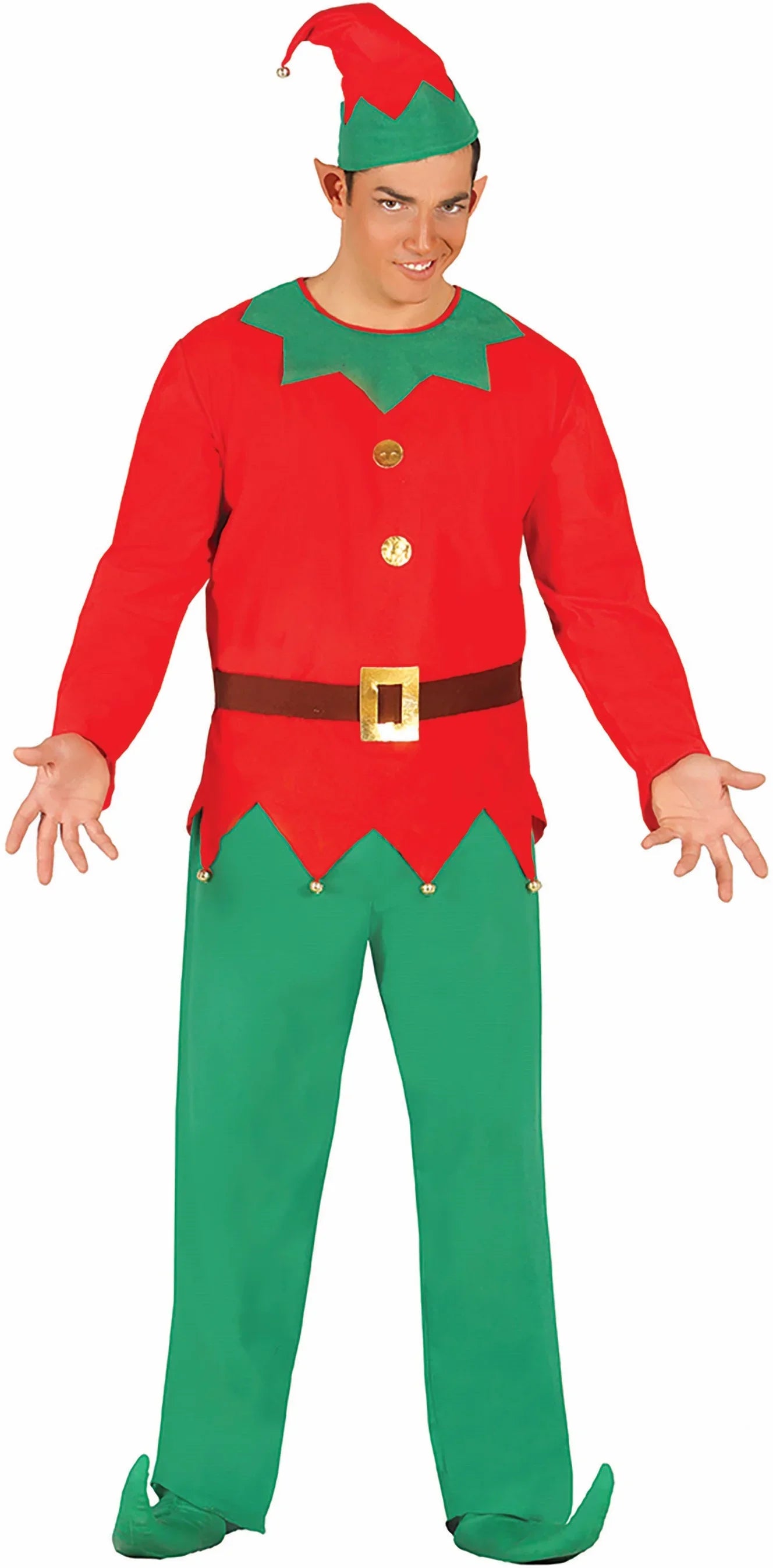 Disfraces en Pareja de Elfos Navideños Elfos Navideños Disfraces Simon