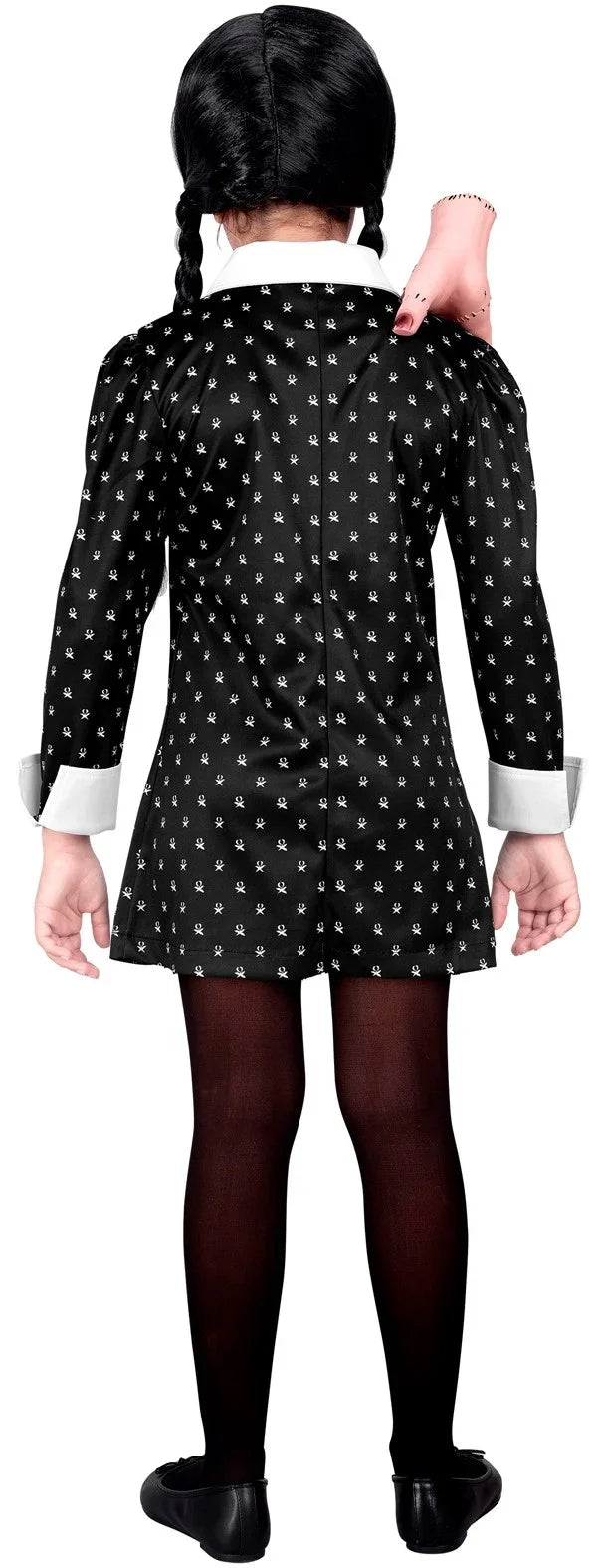 Disfraz de Miércoles Addams Malvada para Niña Miércoles Addams Widmann