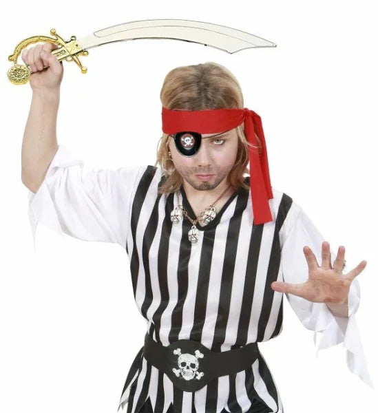 Espada Pirata con Parche Complementos Piratas Widmann