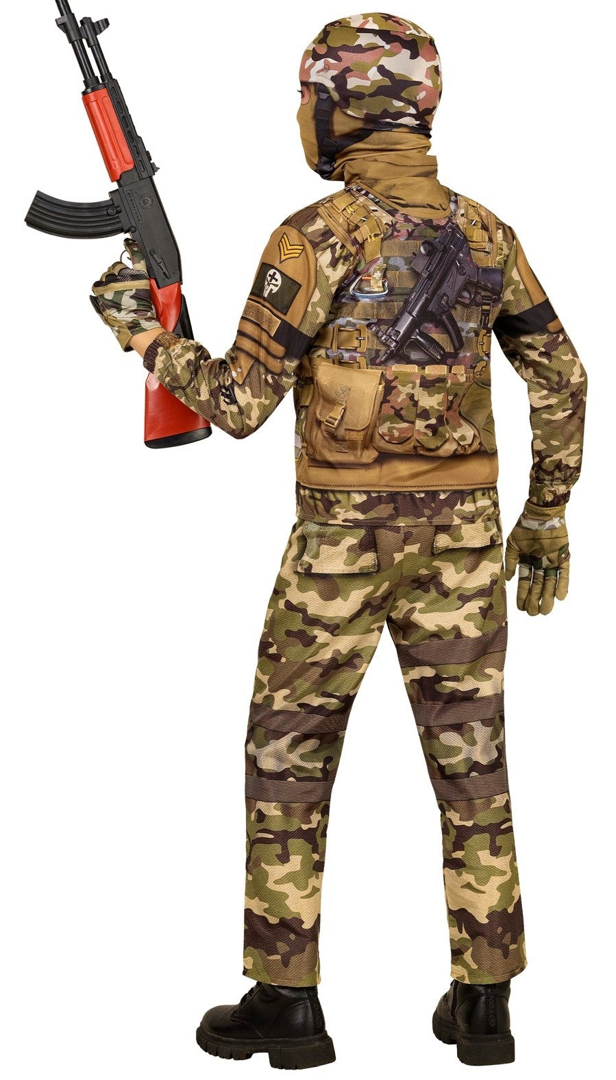Disfraz de Soldado con Camuflaje Militar para Niño Militares y Soldados Infantiles Widmann