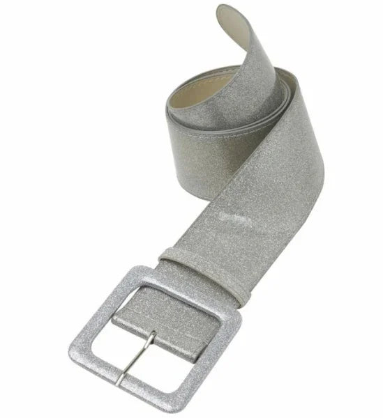 Cinturón Purpurina en Plata COMPLEMENTOS Widmann