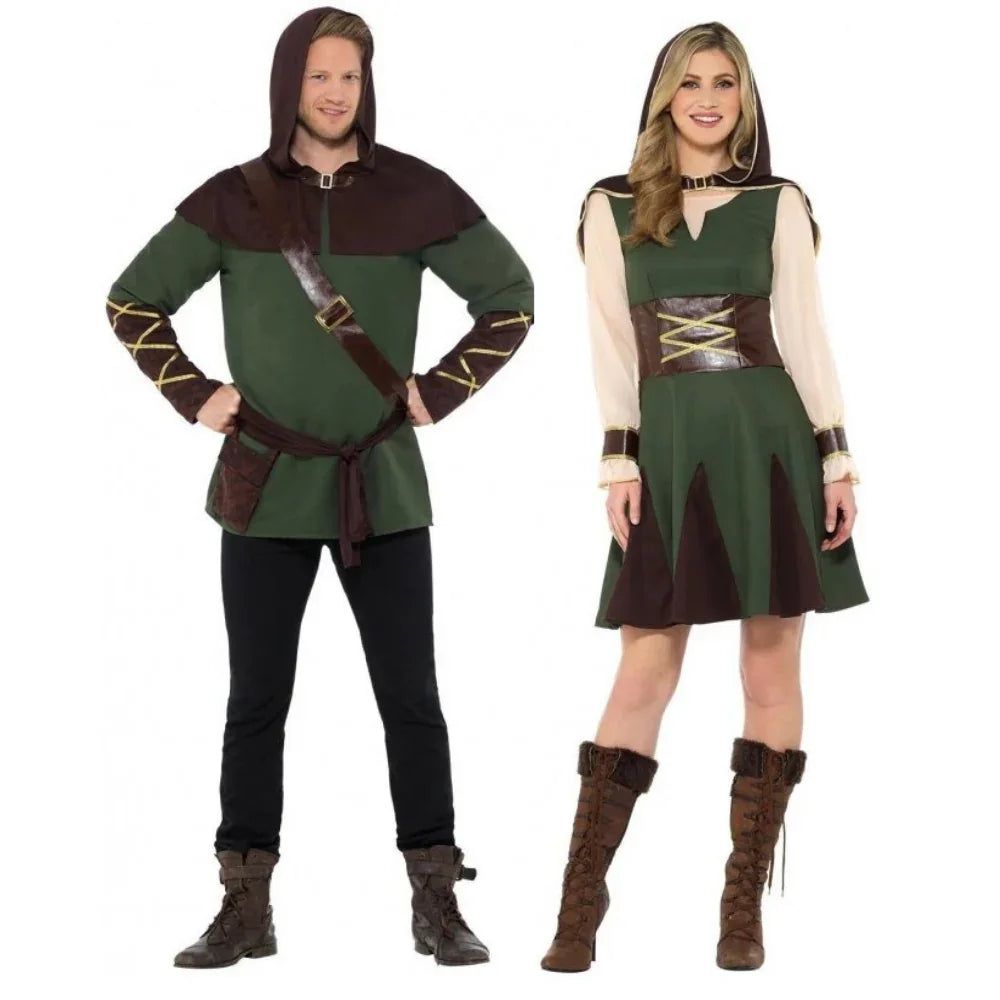 Disfraces en Pareja de Robin Hood Robin Hood y Arquero Disfraces Simon