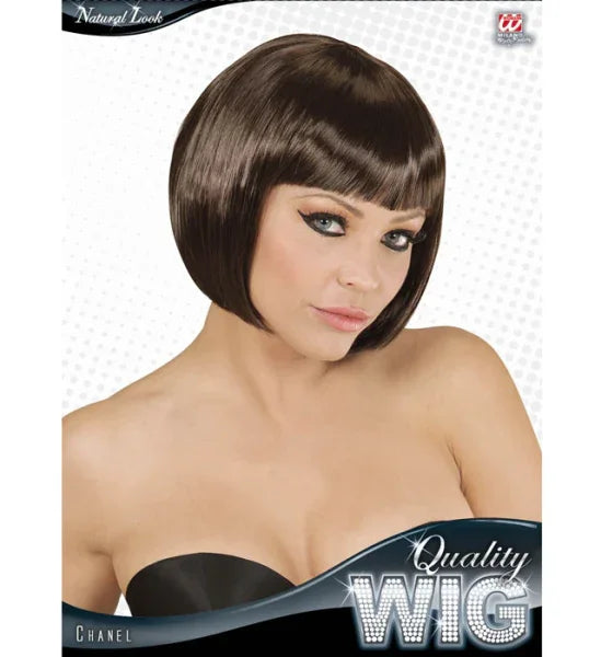 Peluca Media Melena Castaña COMPLEMENTOS Widmann