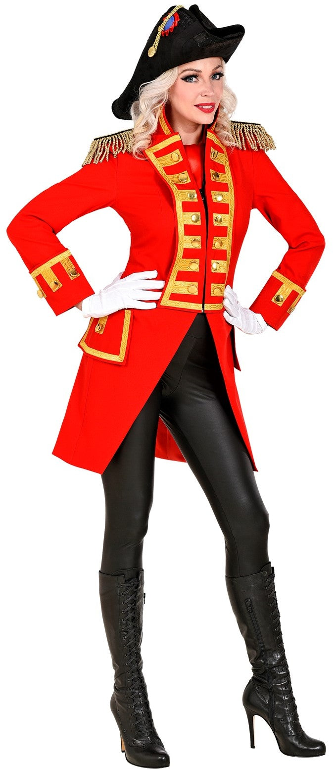 Costumi in Coppia da Militare Vittoriano con Giacca Rossa