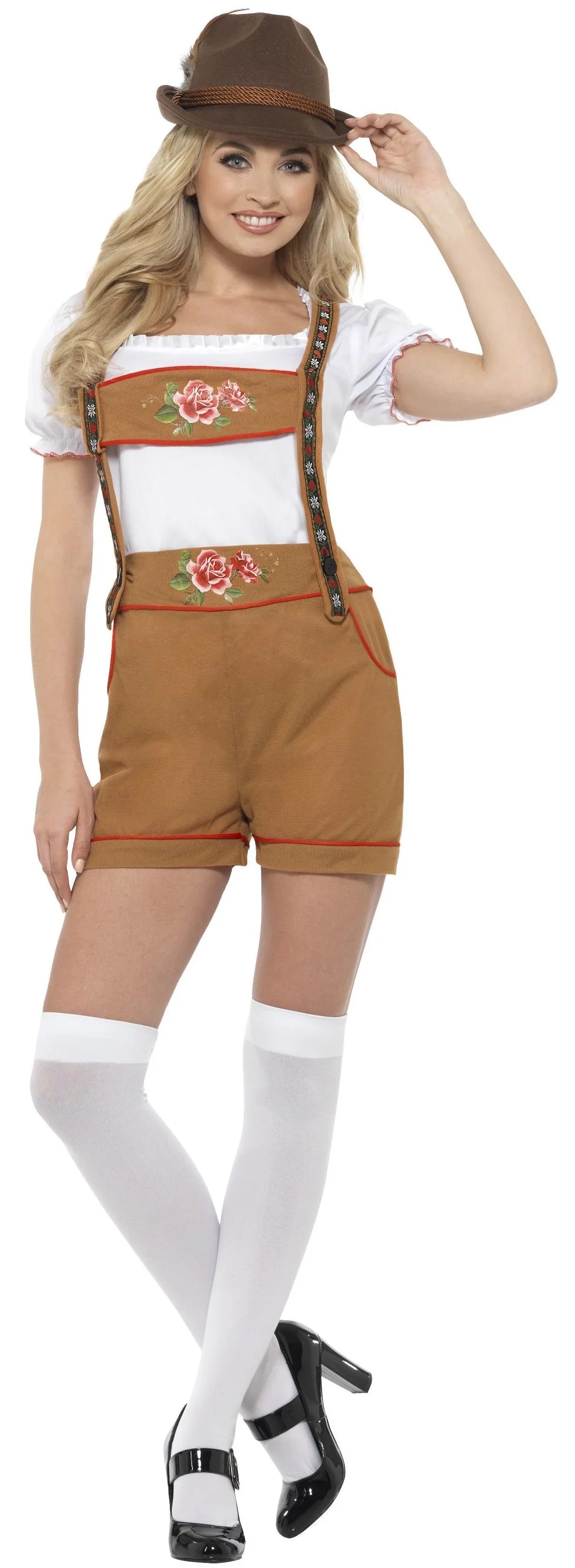 Disfraces en Pareja de Alemanes con Pantalón Marrón Tiroleses Oktoberfest Disfraces Simon