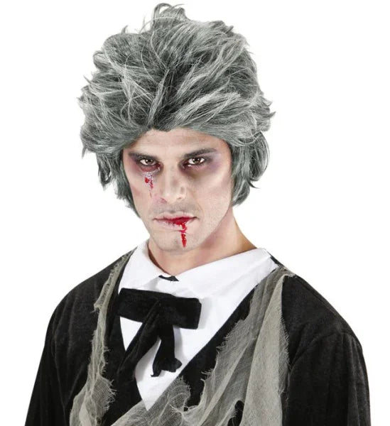 Peluca Canosa de Zombi Corta COMPLEMENTOS Widmann