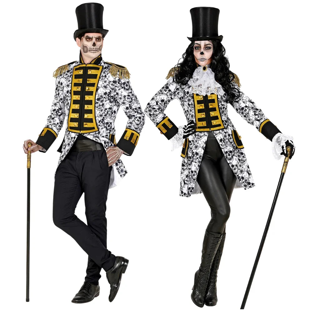 Disfraces en Pareja de Esqueletos con Chaqueta Esqueletos Disfraces Simon