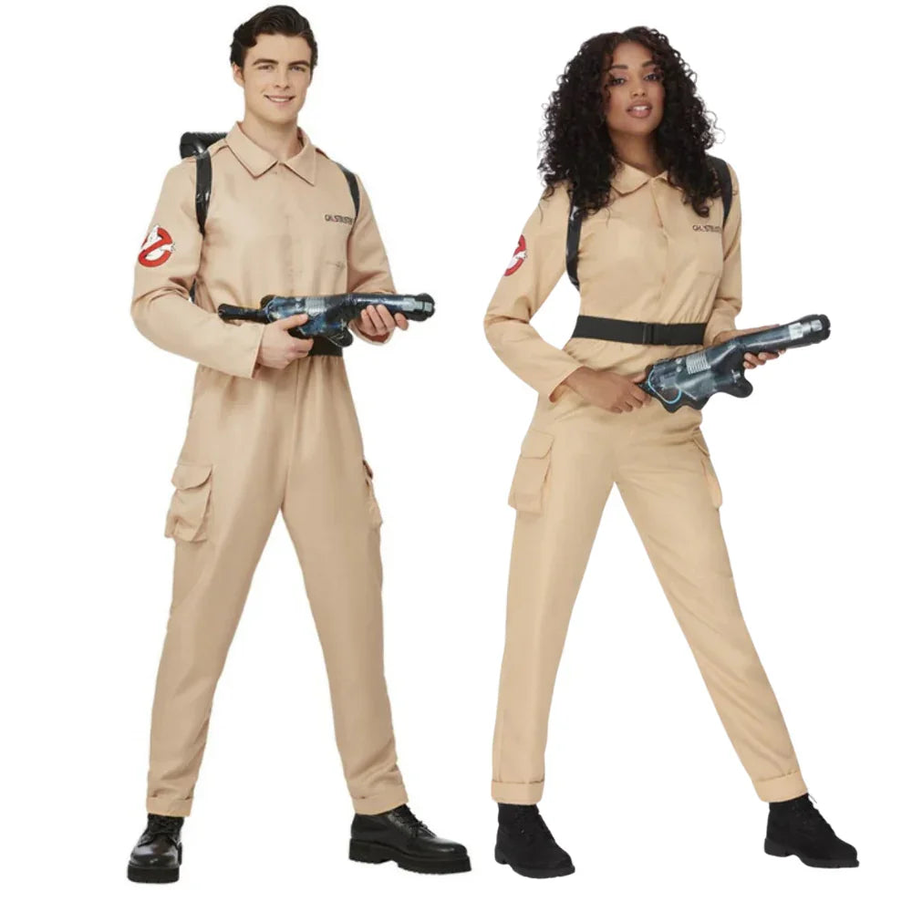 Disfraces en Pareja de Los Cazafantasmas con Mochila Cazafantasmas Disfraces Simon