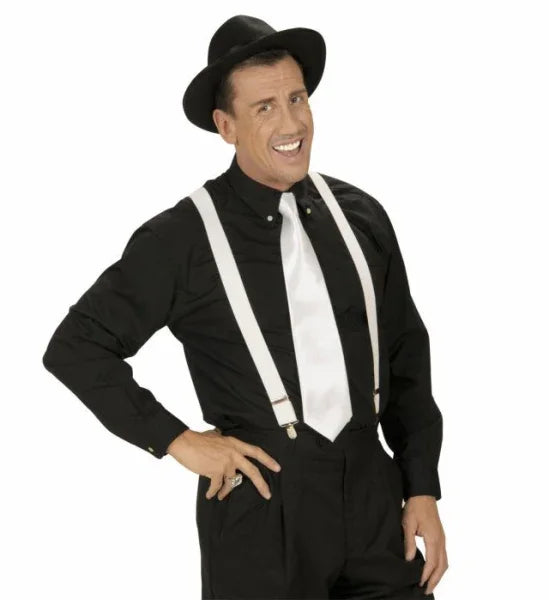 Corbata de Raso Blanca Corbatas, Pajaritas y Tirantes Widmann