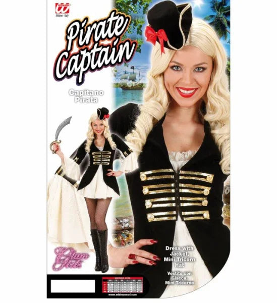 Disfraz de Capitan Pirata Piratas Widmann