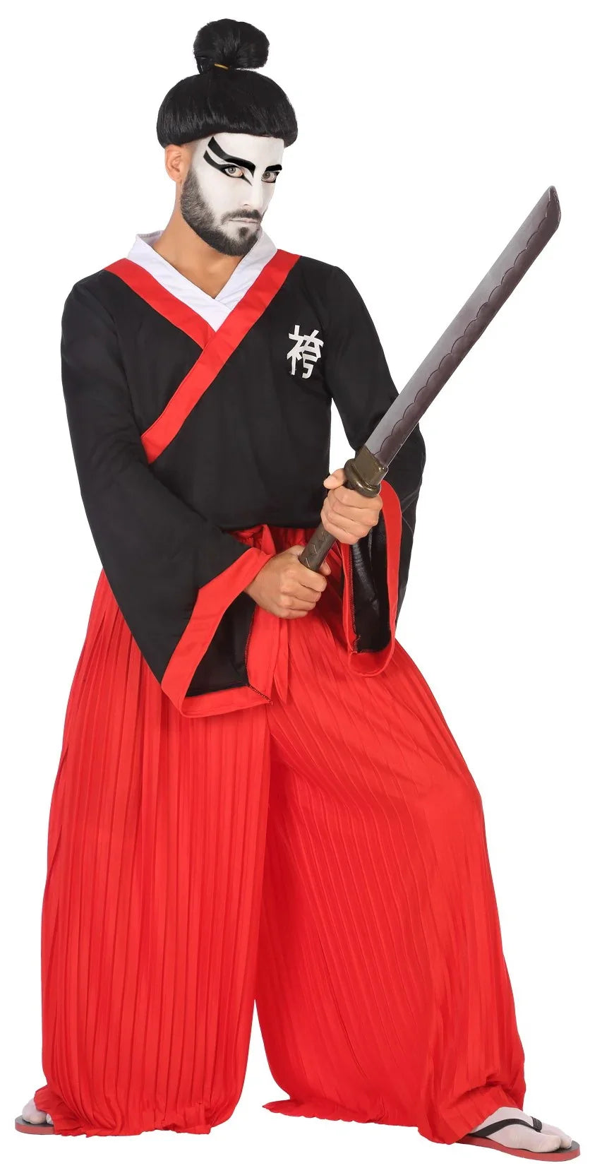 Disfraz de Guerrero Samurái Japonés para Hombre Samurai Atosa