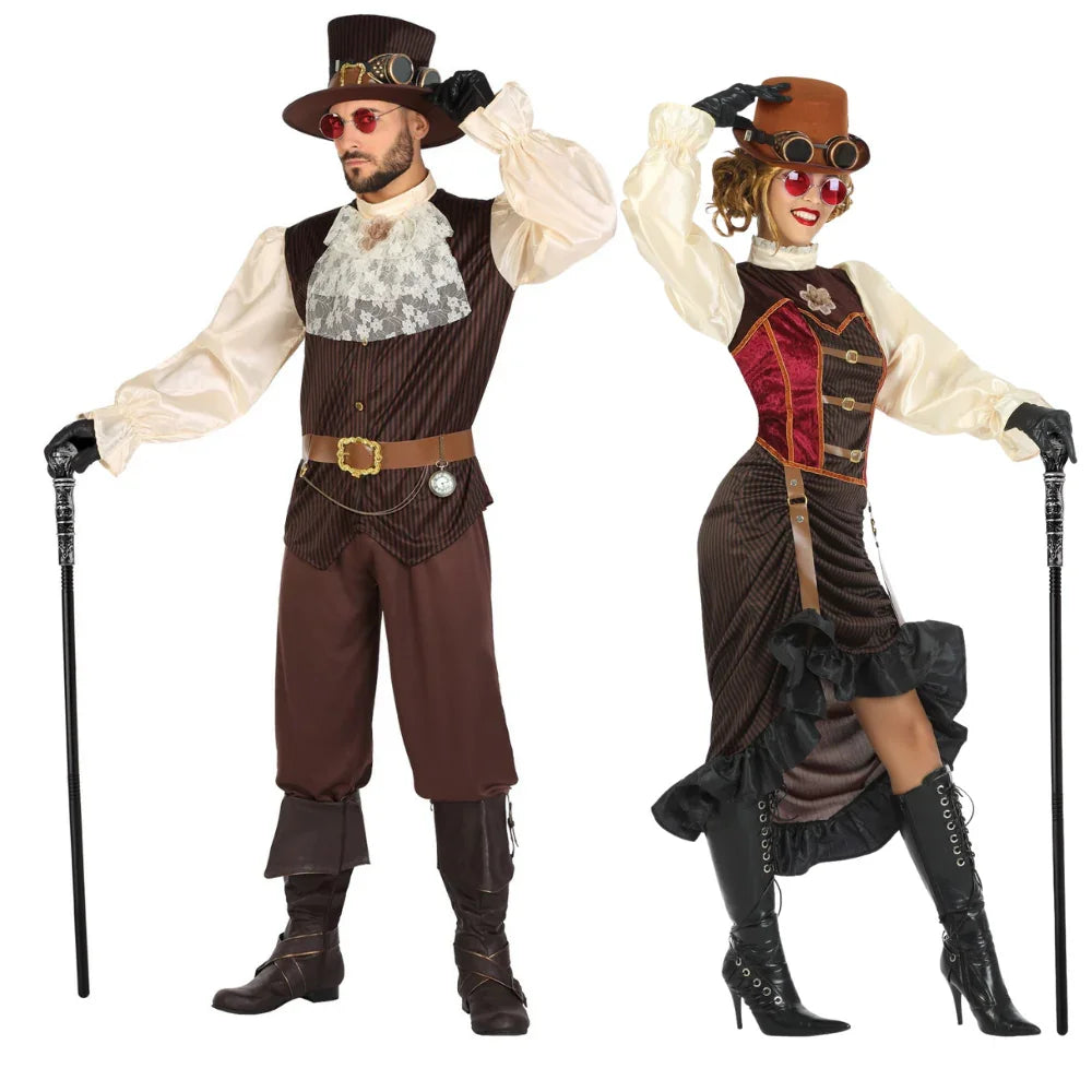 Disfraces en Pareja de Steampunk Steampunk Disfraces Simon