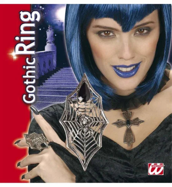 Anillo de tela de araña COMPLEMENTOS Widmann