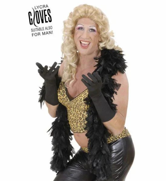 Guantes Largos negros Unisex COMPLEMENTOS Widmann