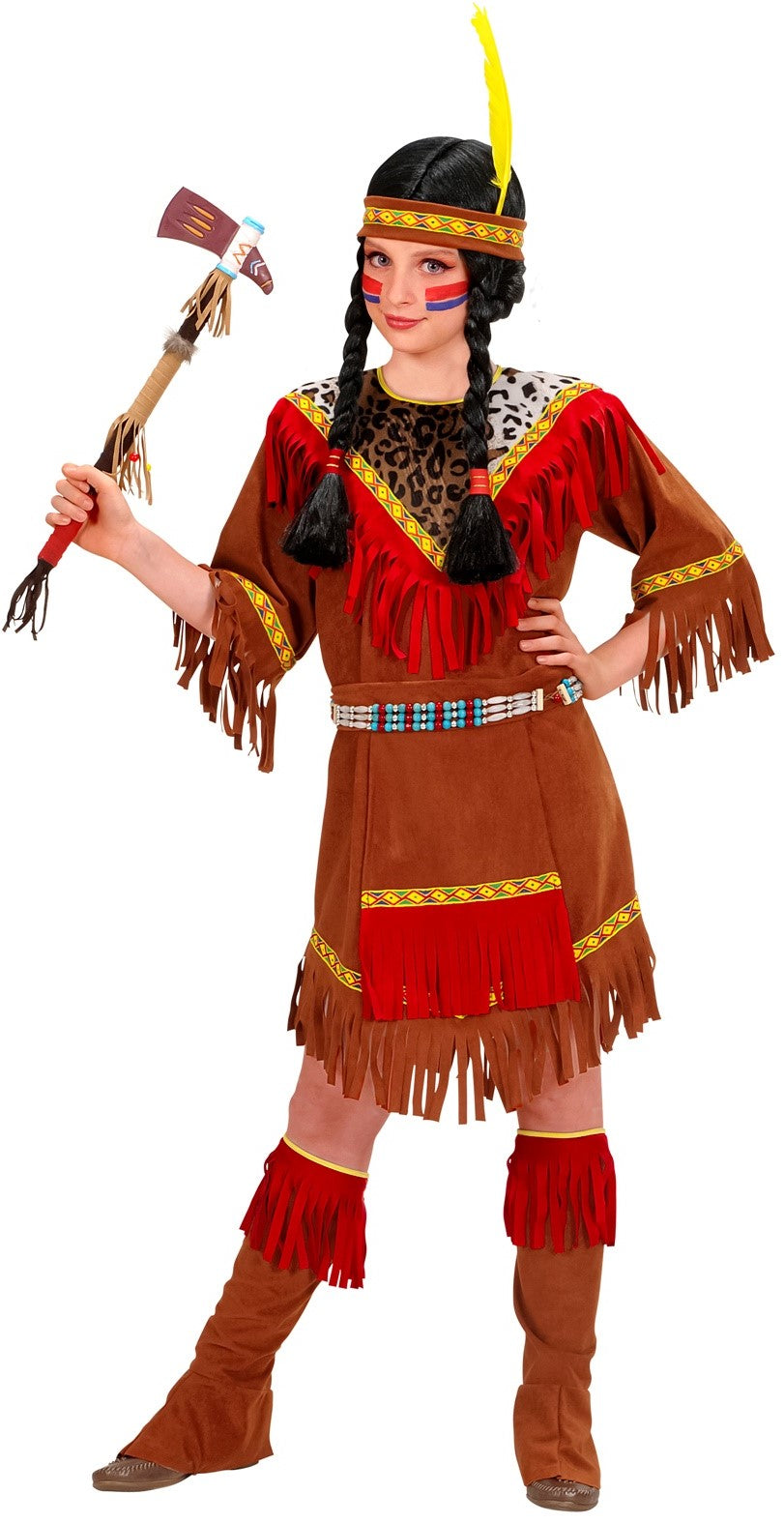 Costumi per Gruppo di Indiani Pellerossa