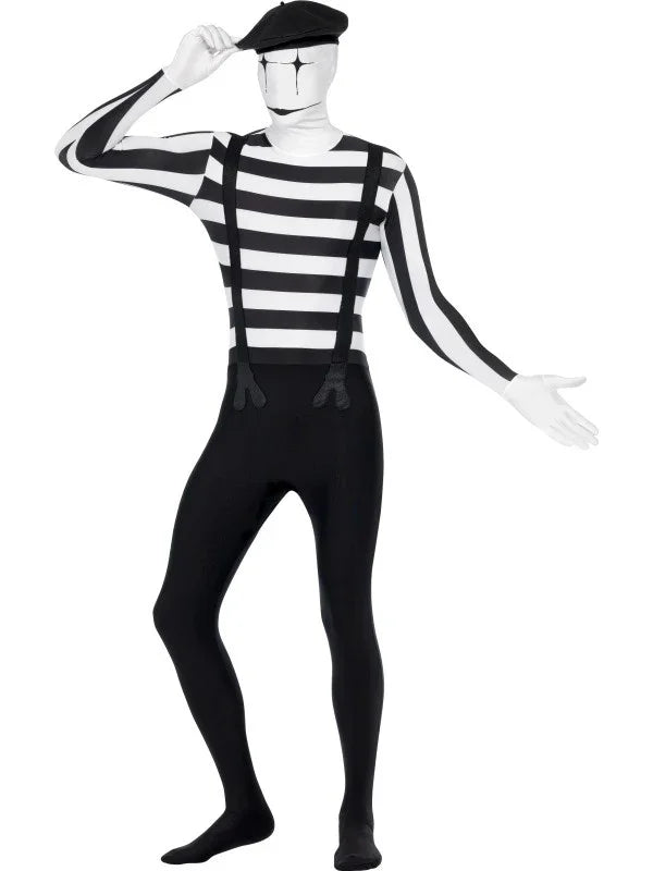 Disfraz de Mimo Segunda Piel para Adulto Disfraces Originales Smiffys