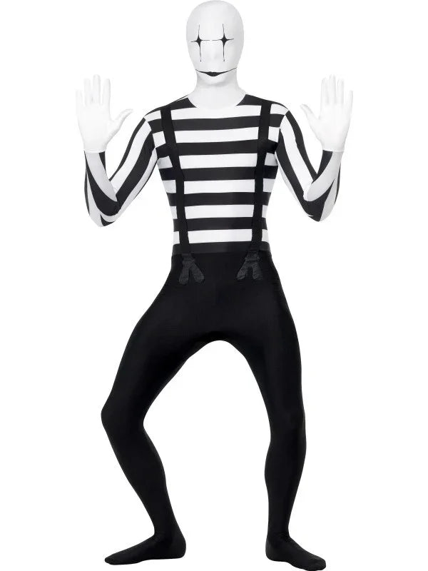 Disfraz de Mimo Segunda Piel para Adulto Disfraces Originales Smiffys