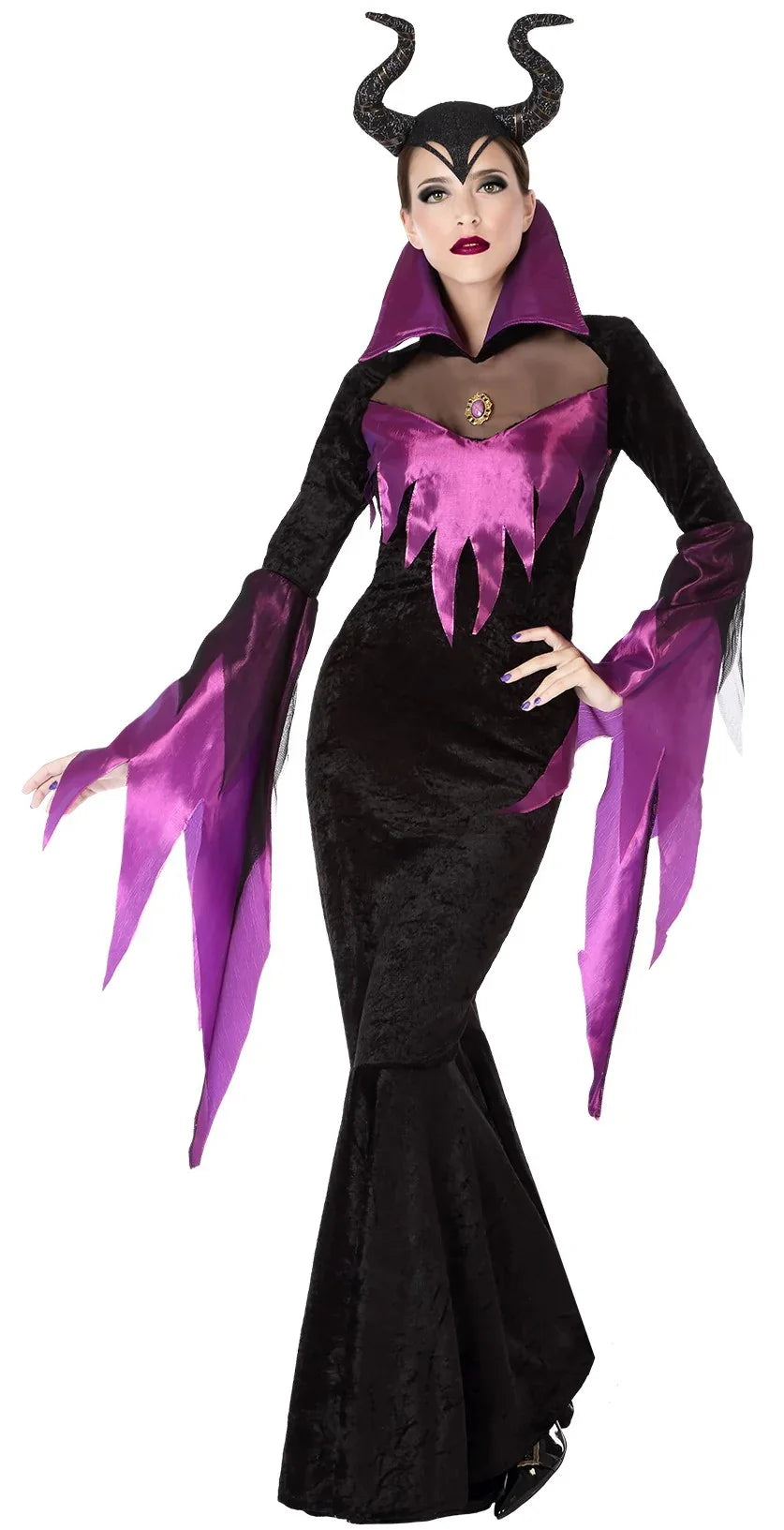 Disfraz de Bruja Maléfica para Adulto Maléfica Atosa