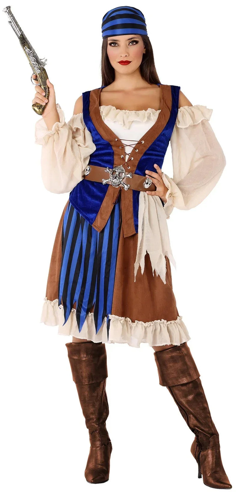 Disfraces en Pareja de Piratas Azules Piratas Disfraces Simon