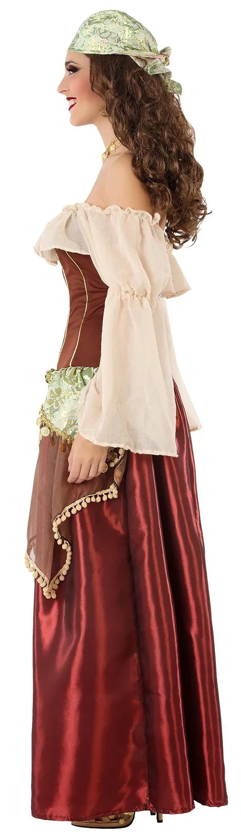 Disfraz de Gitana Medieval para Mujer Gitanas Atosa