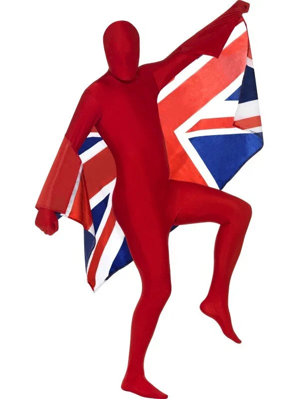 Disfraz Segunda Piel Rojo para Adulto Segunda Piel - Morphsuits Smiffys