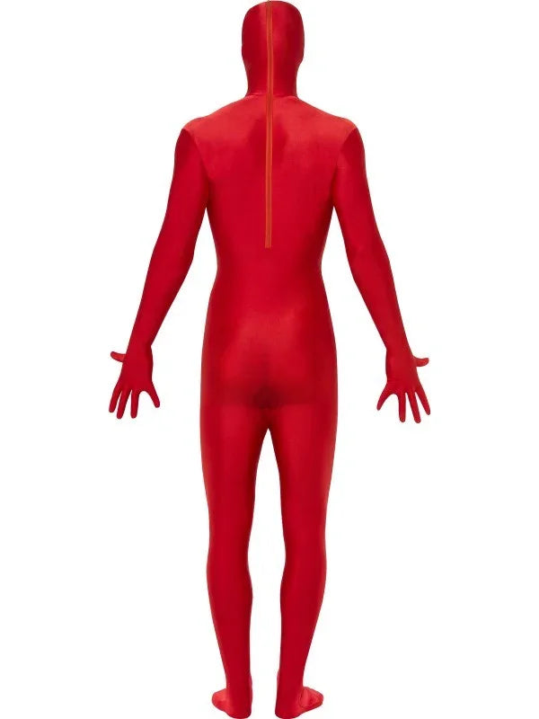 Disfraz Segunda Piel Rojo para Adulto Segunda Piel - Morphsuits Smiffys