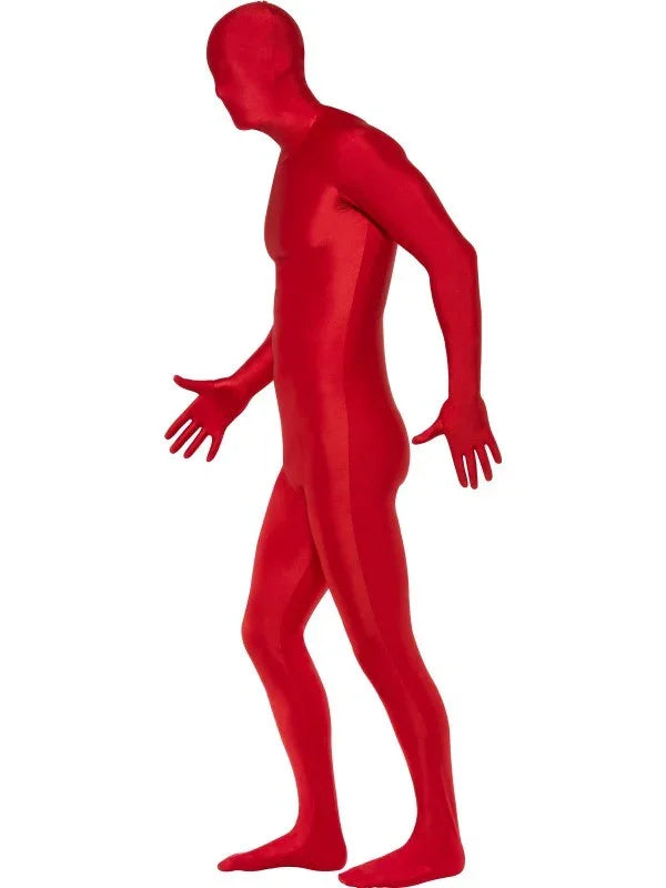 Disfraz Segunda Piel Rojo para Adulto Segunda Piel - Morphsuits Smiffys